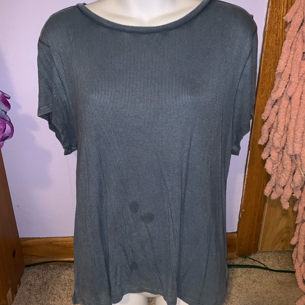 American Eagle Soft and Sexy Ribbed Tee